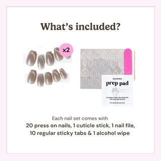 Step by step nail care video showing how to remove reusable press on nails with cuticle oil for a safe, damage-free manicure removal process.