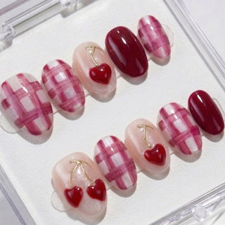 Very Cherry Press-On Nails