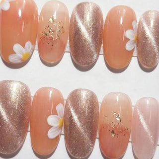 Peachy Keen Press-On Nails