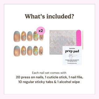 Lei'd Back Press-On Nails