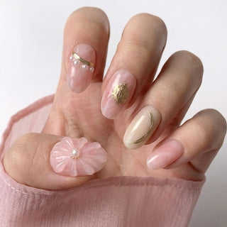 En Rose Press-On Nails