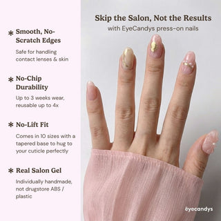 En Rose Press-On Nails