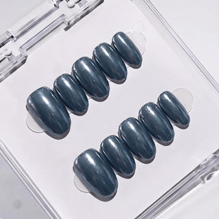 Peacock Press-On Nails
