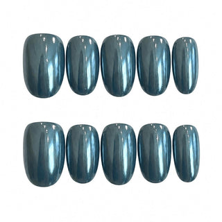 Peacock Press-On Nails