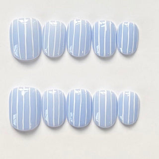 Pinstripes Press-On Nails
