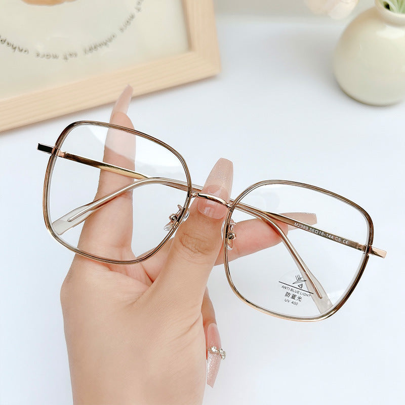 Rini Oversized Square Prescription Glasses Eyewear Frames – EyeCandys®