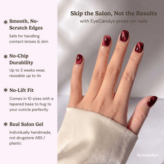 Ruby Slipper Press-On Nails