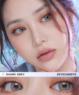 Eyesm Shark Grey Color Contact Lens - EyeCandys