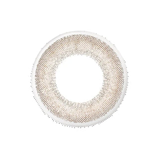 EyeCandys Seed Coffret First Make Brown (10pk) prescription colored contact lens design featuring warm brown pigments, natural dual-tone gradient, soft-focus finish, Japanese daily disposable contact lens pattern for realistic eye color