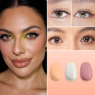 The Golden Gaze Set (For Enhancing Brown Eyes) - EyeCandys