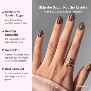 Vino Tinto Press-On Nails