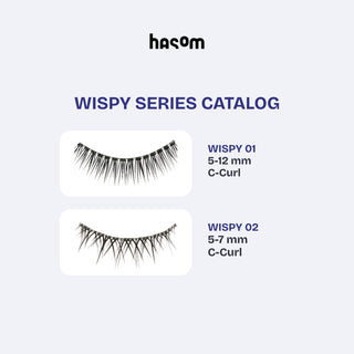 Hasom First Touch Strip Lashes - Wispy 01