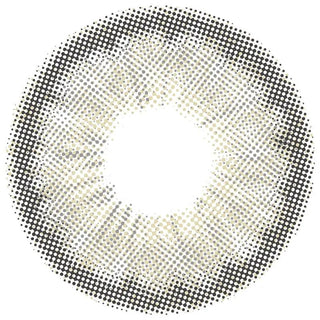 EyeCandys Pink Label Angel Pink Gray contact lens pattern design, showing iris-mimicking detail