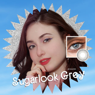 Sugarlook Grey colored contacts - EyeCandy's