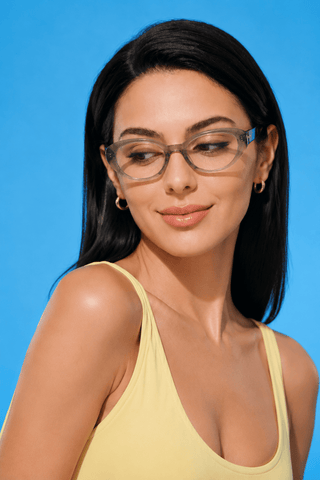 Bardot Cat Eye Matcha clear model