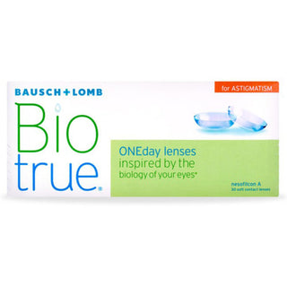 Bausch & Lomb BioTrue 1 day Toric for Astigmatism (30pk)