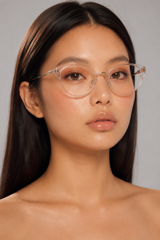 Bonbon Cat-Eye clear model shot