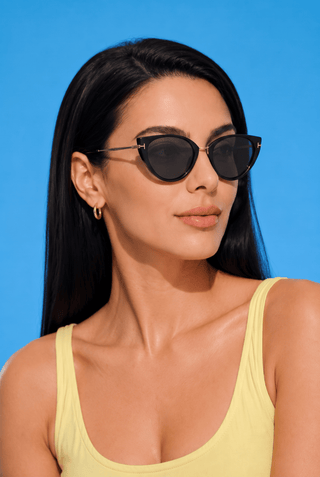 Cyprus Cat Eye Sunglasses model shot