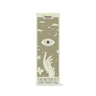 Gemhour Demeter 1-Day Olive Green (10pk) Color Contact Lens - EyeCandys