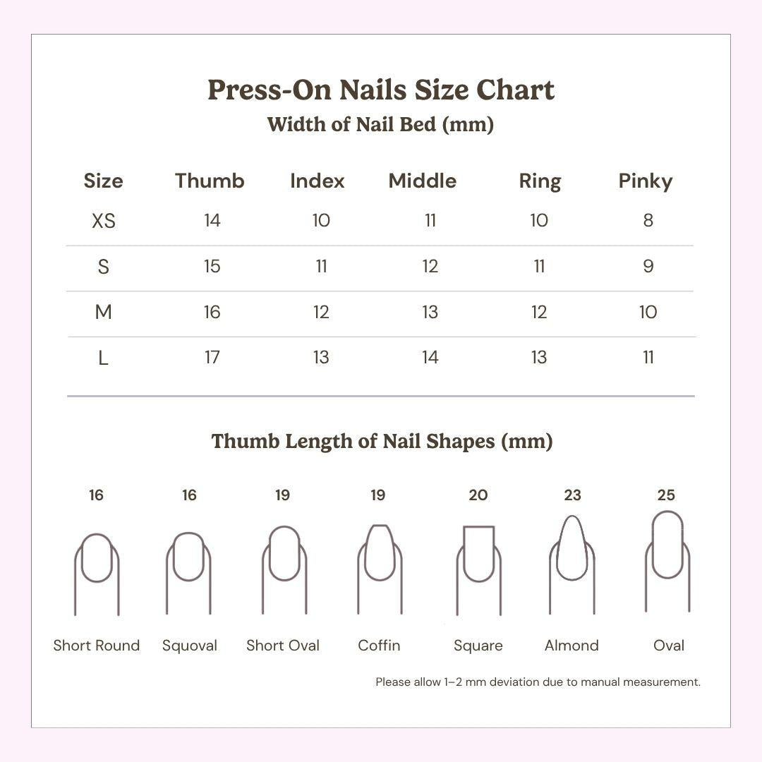 Milk Bar Press-On Nail Set (4pk)