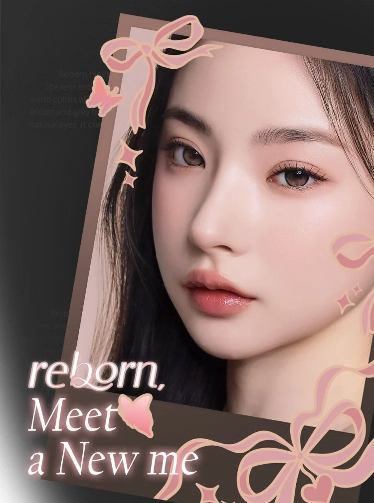 i-Sha Reborn Rosywood Colour Contact Lenses - Circle Lenses