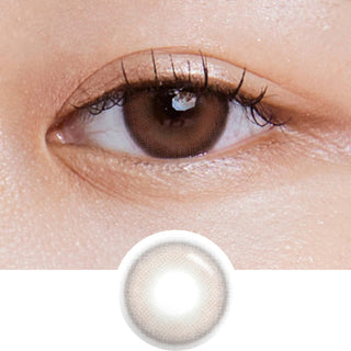 Eyesm Burnt Brown Color Contact Lens - EyeCandys