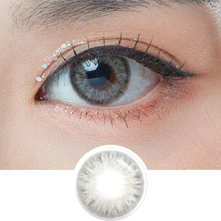 Eyesm Sephia Grey Color Contact Lens - EyeCandys
