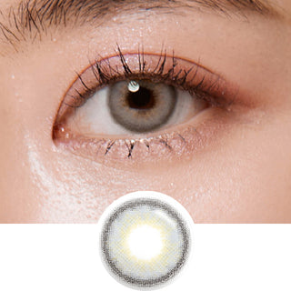 Eyesm Shade Grey Color Contact Lens - EyeCandys