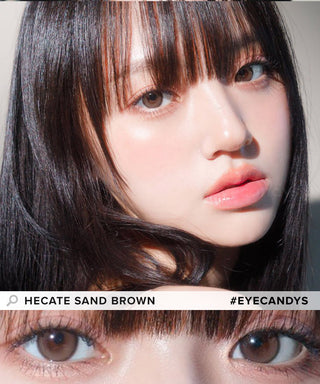 Gemhour Hecate 1-Day Sand Brown (10pk) Color Contact Lens - EyeCandys