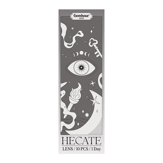 Gemhour Hecate 1-Day Taupe Grey (10pk) Color Contact Lens - EyeCandys