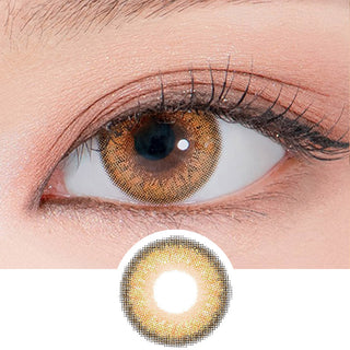Lensrang Madeye Brown Color Contact Lens - EyeCandys