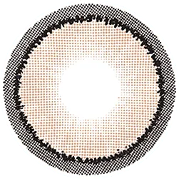 Design of the Lensrang Sharing Brown prescription colour contact lenses from Eyecandys on a white background, showing the fine pixel detail and enlarging limbal ring.