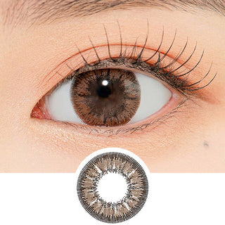 Lensrang With Rang Choco Color Contact Lens - EyeCandys