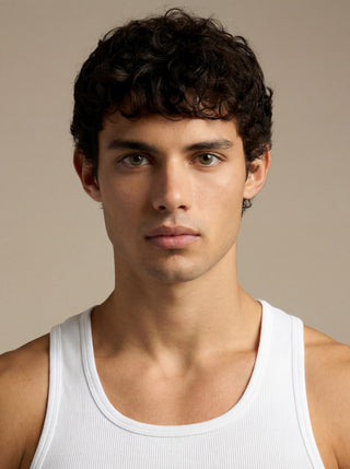 Close-up of male model’s eyes with EyeCandys Cashmere Satin Olive colored contacts, realistic olive prescription lenses