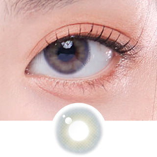 Eyesm Marine Grey Color Contact Lens - EyeCandys