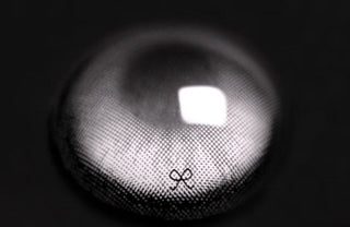 Close up detailed view of a i-Sha Reborn Moon Stone contact lens design
