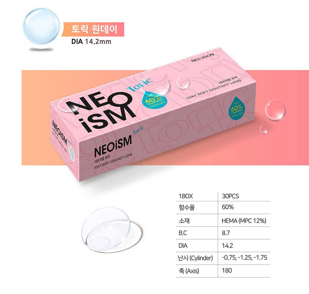 CLEARNEO 30ｇ Buy NEO Neoism 1-Day Clear Toric Lenses | EyeCandys