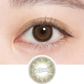 N's Collection Matcha Latte Hazel (10pk) Colored Contacts Circle Lenses - EyeCandys