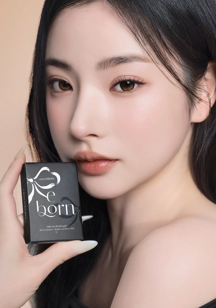 i-Sha Reborn Oak Haze Colour Contact Lenses - Circle Lenses
