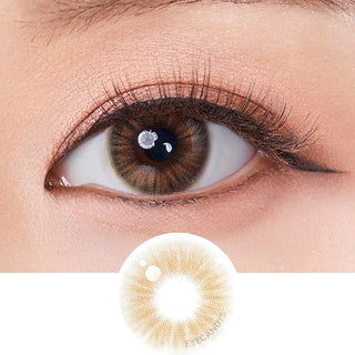 Olola Heiress Brown (KR) Color Contact Lens - EyeCandys