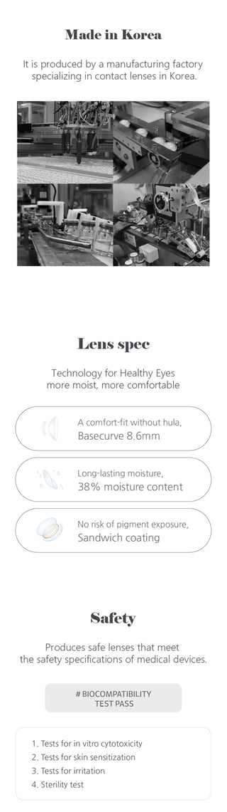 Eyesm Sage Green Color Contact Lens - EyeCandys