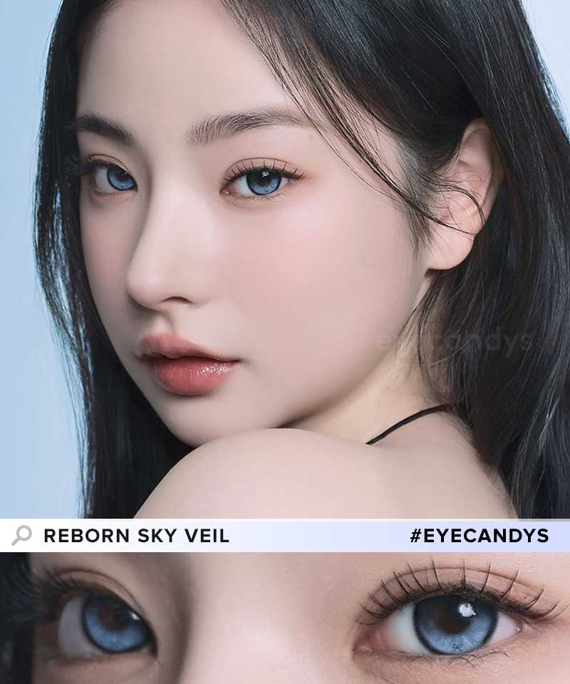 i-Sha Reborn Sky Veil Colour Contact Lenses - Circle Lenses