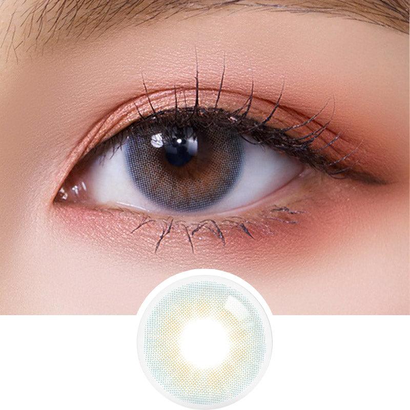 Olola Able Blue (KR) Natural Colour Contact Lens with Power (Made in ...