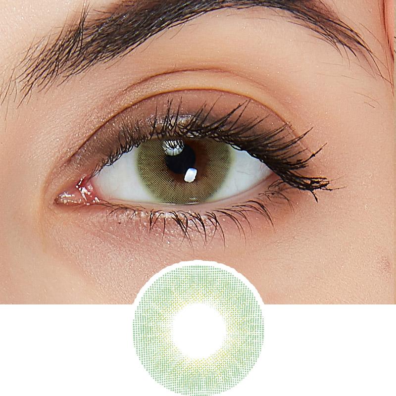 New York Green Colored Contact Lenses  Contact lenses colored, Colored  contacts, Green colored contacts
