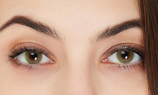 Lumine Aurora Green Natural Color Contact Lens for Dark Eyes - EyeCandys