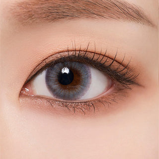 Olola Blow Midnight Grey (KR) Natural Color Contact Lens for Dark Eyes - EyeCandys