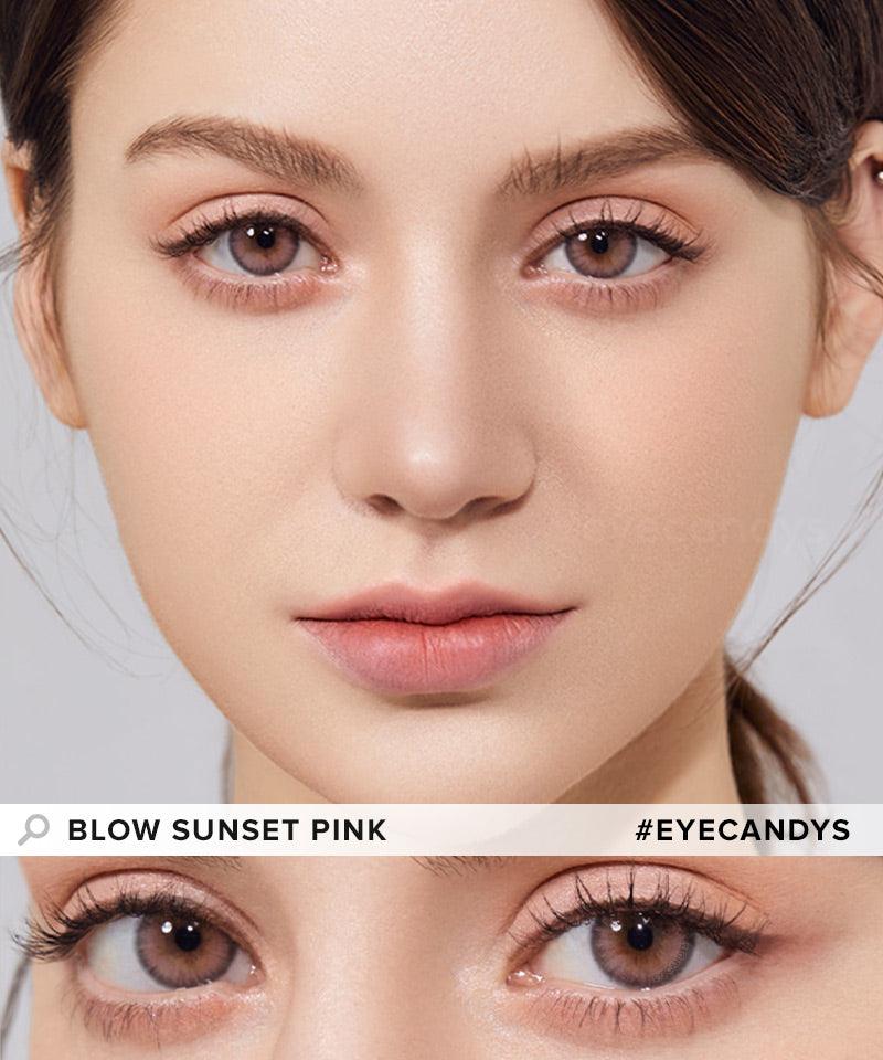 Buy Olola Blow Sunset Pink Color Contacts
