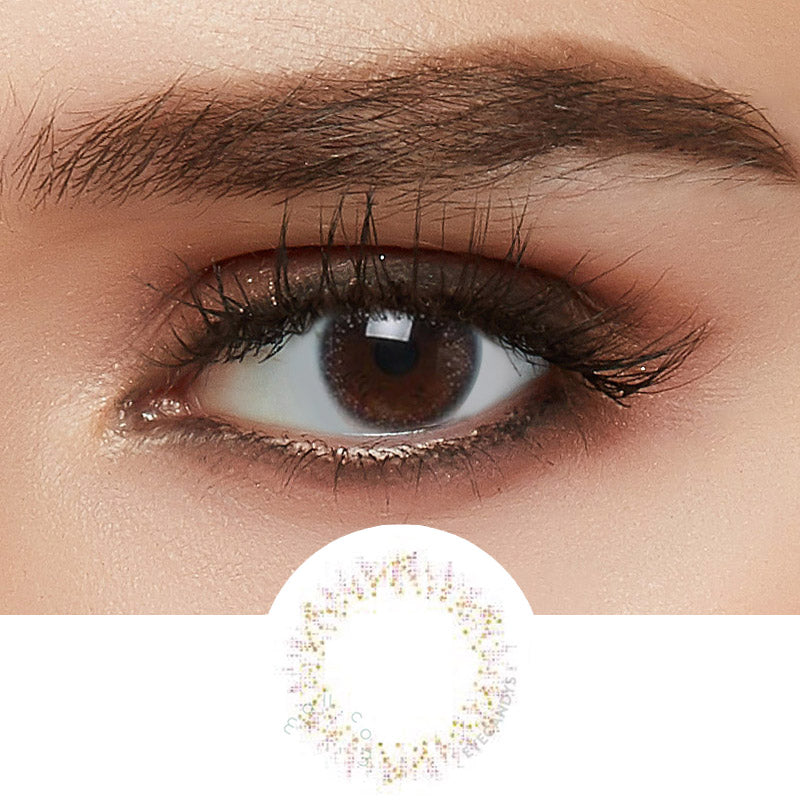 Buy Clalen Astra Glitter (Clear) Color Contact Lenses