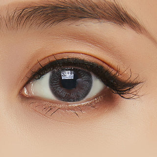 Clalen Iris M Grace Grey Colored Contacts Circle Lenses - EyeCandys