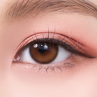 Olola Dahlia Brown (KR) Natural Color Contact Lens for Dark Eyes - EyeCandys